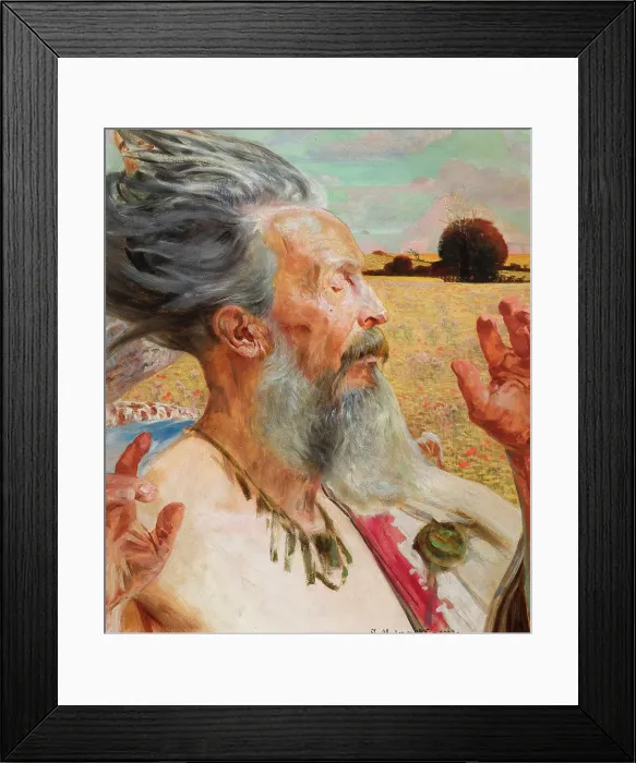 Framed Print : Derwid, 1902. Creator: Jacek Malczewski Framed Print : Derwid, 1902. Creator: Jacek Malczewski
