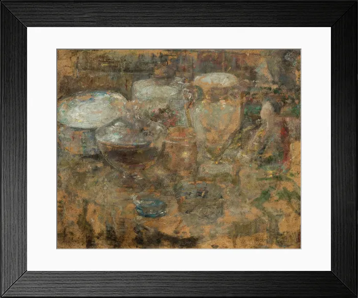 Framed Print : Still Life-two-sided painting, after 1920. Creator: Olga Boznanska Framed Print : Still Life-two-sided painting, after 1920. Creator: Olga Boznanska