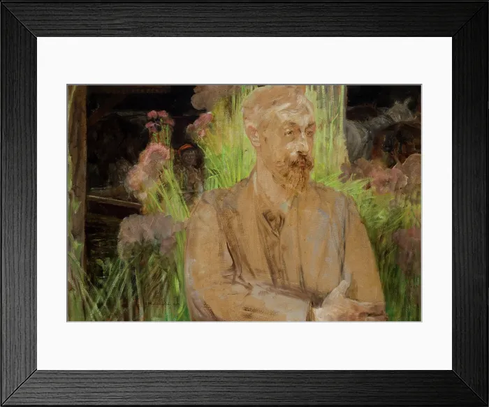 Framed Print : Portrait Study (Stanislaw Debicki-Artist, Painter), 1914. Creator: Jacek Malczewski Framed Print : Portrait Study (Stanislaw Debicki-Artist, Painter), 1914. Creator: Jacek Malczewski