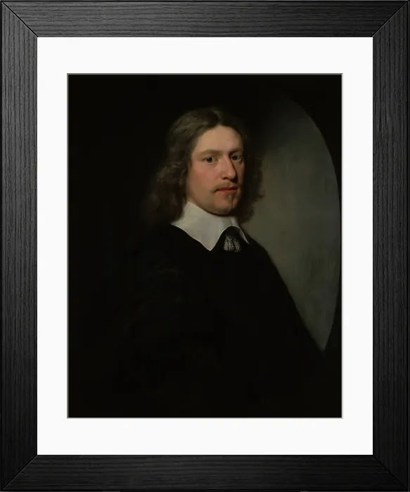 Framed Print : Portrait of a Man, 1643-1650. Creator: Pieter Nason Framed Print : Portrait of a Man, 1643-1650. Creator: Pieter Nason