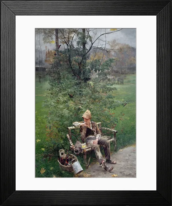 Framed Print : A Painter's Apprentice, 1890. Creator: Jacek Malczewski. A Painter's Apprentice, 1890. Creator: Jacek Malczewski Framed Print : A Painter's Apprentice, 1890. Creator: Jacek Malczewski. A Painter's Apprentice, 1890. Creator: Jacek Malczewski