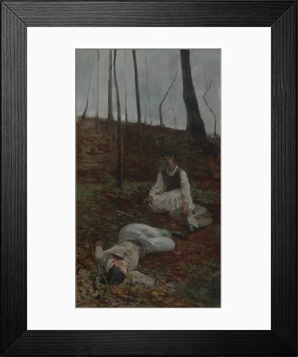 Framed Print : Scene from 'Balladyna', between 1888-1892. Creator: Jacek Malczewski Framed Print : Scene from 'Balladyna', between 1888-1892. Creator: Jacek Malczewski