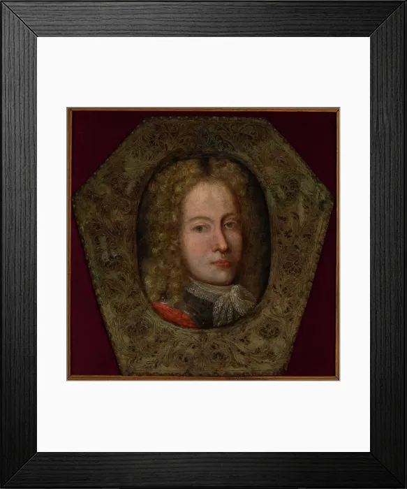 Framed Print : Coffin Portrait of a Nobleman, c1700. Creator: Unknown Framed Print : Coffin Portrait of a Nobleman, c1700. Creator: Unknown