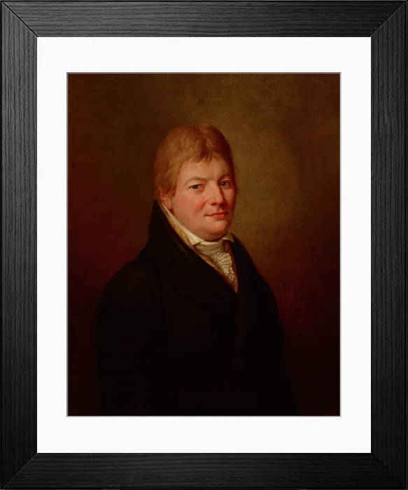Framed Print : Portrait of a Man, 1812. Creator: Karol Schweikart Framed Print : Portrait of a Man, 1812. Creator: Karol Schweikart