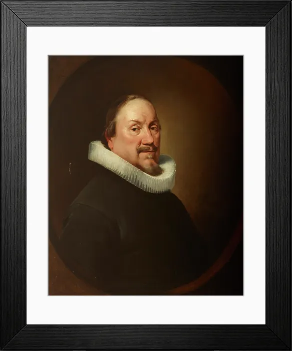 Framed Print : Portrait of a Man, 1649. Creator: Ferdinand Bol Framed Print : Portrait of a Man, 1649. Creator: Ferdinand Bol