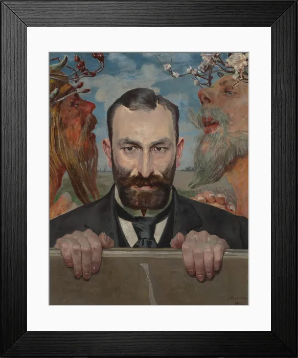 Framed Print : Portrait of Feliks Jasienski, 1903. Creator: Jacek Malczewski Framed Print : Portrait of Feliks Jasienski, 1903. Creator: Jacek Malczewski