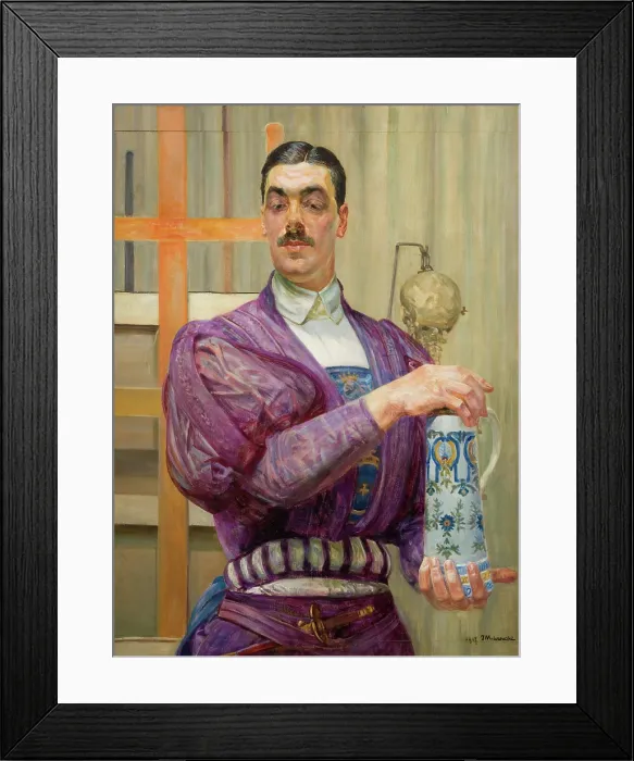 Framed Print : Young Poland, 1917. Creator: Jacek Malczewski Framed Print : Young Poland, 1917. Creator: Jacek Malczewski