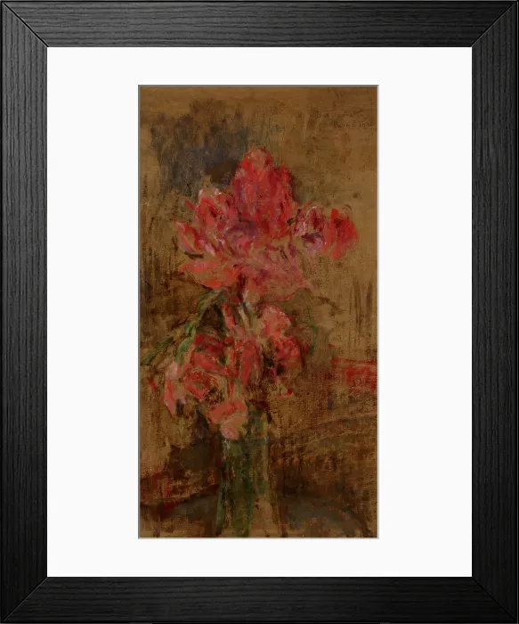 Framed Print : Gladioli, 1930. Creator: Olga Boznanska Framed Print : Gladioli, 1930. Creator: Olga Boznanska