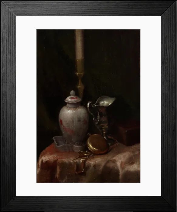 Framed Print : Still Life-two-sided painting, after 1920. Creator: Olga Boznanska Framed Print : Still Life-two-sided painting, after 1920. Creator: Olga Boznanska