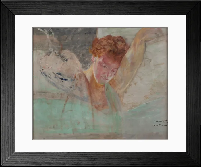 Framed Print : My Soul, 1908. Creator: Jacek Malczewski Framed Print : My Soul, 1908. Creator: Jacek Malczewski