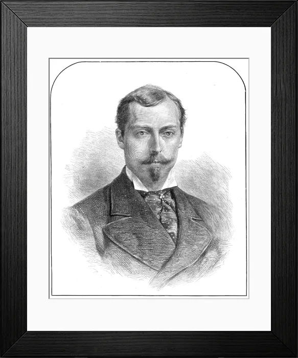 Framed Print : The Duke of Albany (Prince Leopold), 1881. Creator: Unknown Framed Print : The Duke of Albany (Prince Leopold), 1881. Creator: Unknown