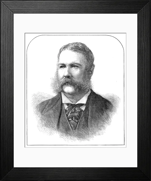 Framed Print : The new President of the United States, General Chester A. Arthur, 1881. Creator: Unknown Framed Print : The new President of the United States, General Chester A. Arthur, 1881. Creator: Unknown