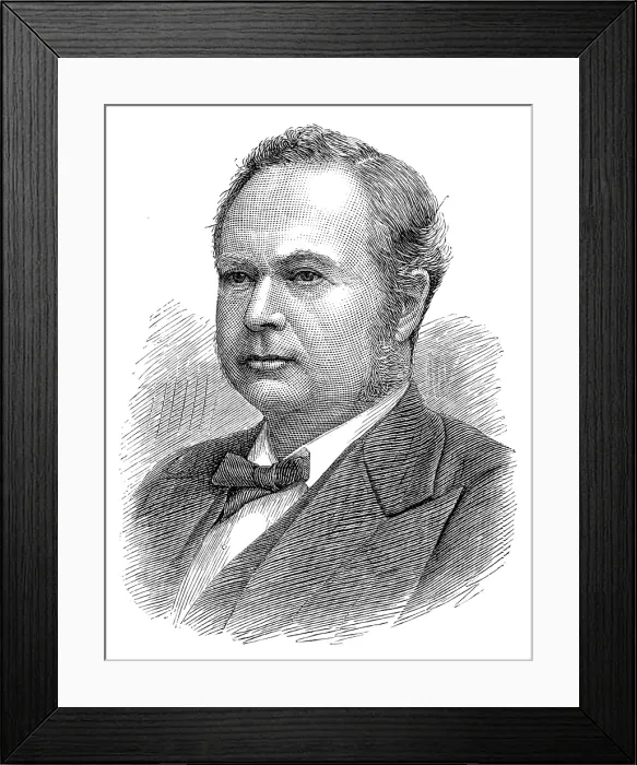 Framed Print : Mr. W. Windom, U. S. Secretary of the Treasury, 1881. Creator: Unknown Framed Print : Mr. W. Windom, U. S. Secretary of the Treasury, 1881. Creator: Unknown