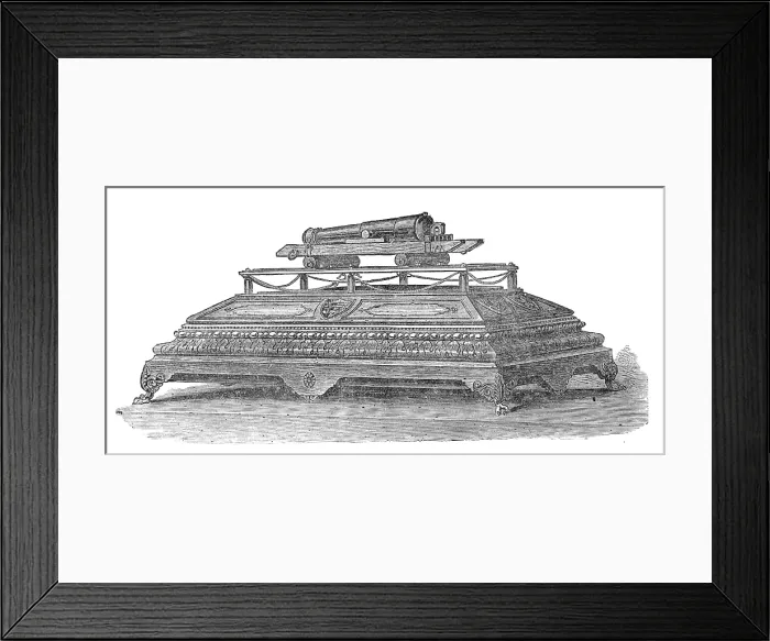 Framed Print : The 1st Norfolk Artillery Volunteer Challenge Trophy, 1881. Creator: Unknown Framed Print : The 1st Norfolk Artillery Volunteer Challenge Trophy, 1881. Creator: Unknown