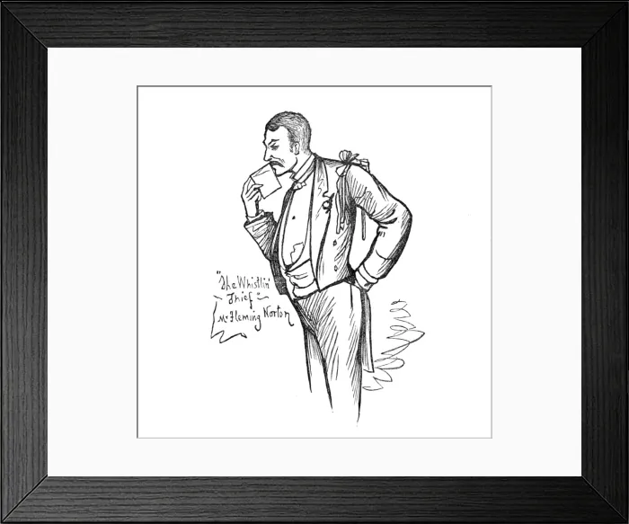 Framed Print : 'The Whistlin Thief' - Mr. Fleming Norton, 1883. Creator: Unknown. 'The Whistlin Thief' - Mr. Fleming Norton, 1883. Creator: Unknown Framed Print : 'The Whistlin Thief' - Mr. Fleming Norton, 1883. Creator: Unknown. 'The Whistlin Thief' - Mr. Fleming Norton, 1883. Creator: Unknown