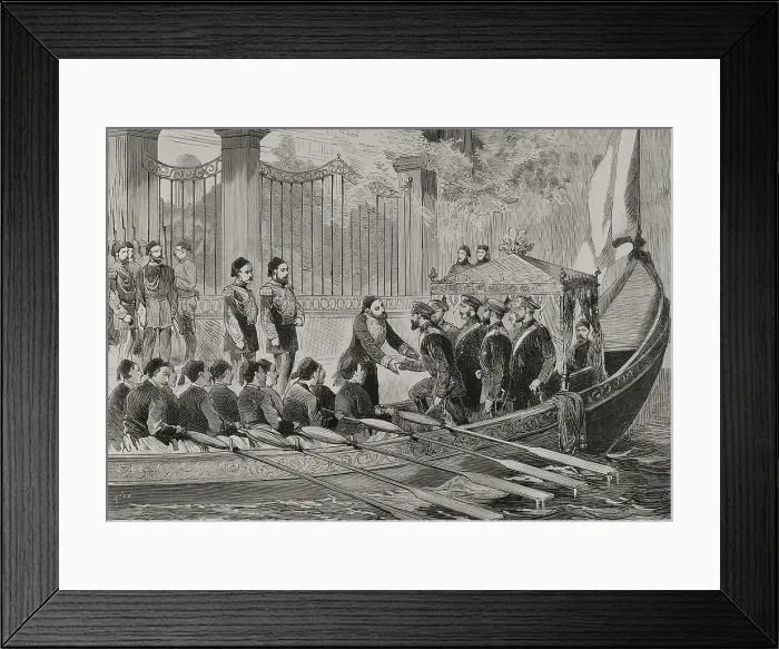 Framed Print : Grand Duke Nicholas Nikolaevich at the Dolmabahce Palace, Constantinople, March 26, 1878. Creator: Bernardo Rico Framed Print : Grand Duke Nicholas Nikolaevich at the Dolmabahce Palace, Constantinople, March 26, 1878. Creator: Bernardo Rico
