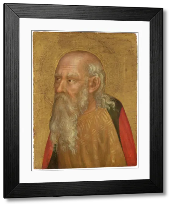 Framed Print : Saint Paul the Hermit, c.1410. Creator: Gentile da Fabriano (ca 1370-1427) Framed Print : Saint Paul the Hermit, c.1410. Creator: Gentile da Fabriano (ca 1370-1427)
