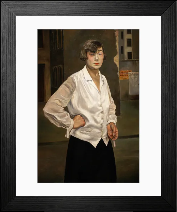 Framed Print : Margot, 1924. Creator: Schlichter, Rudolf (1890-1955) Framed Print : Margot, 1924. Creator: Schlichter, Rudolf (1890-1955)