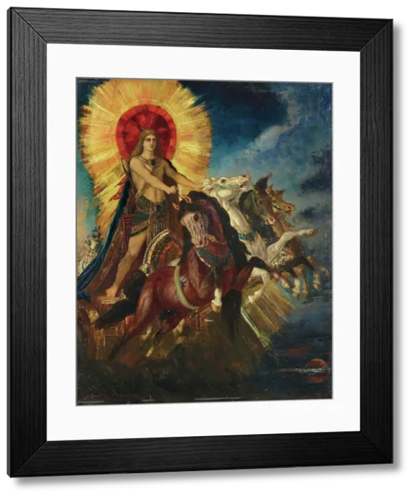 Framed Print : Le char d'Apollon ou Phebus-Apollon. Creator: Moreau, Gustave (1826-1898). Le char d'Apollon ou Phebus-Apollon. Creator: Moreau, Gustave (1826-1898) Framed Print : Le char d'Apollon ou Phebus-Apollon. Creator: Moreau, Gustave (1826-1898). Le char d'Apollon ou Phebus-Apollon. Creator: Moreau, Gustave (1826-1898)