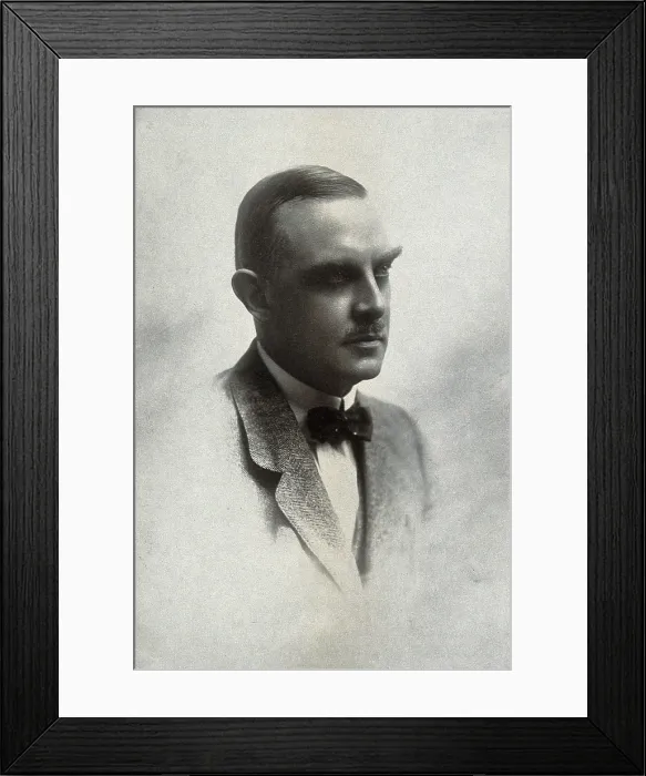 Framed Print : Henry Coddington Brown. Creator: Unknown Framed Print : Henry Coddington Brown. Creator: Unknown