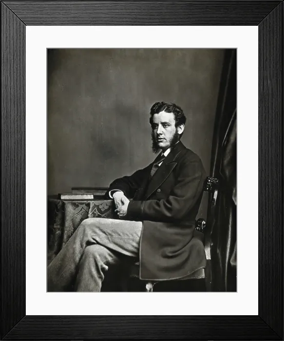 Framed Print : Sir Hector Clare Cameron.1870 Creator: Unknown Framed Print : Sir Hector Clare Cameron.1870 Creator: Unknown