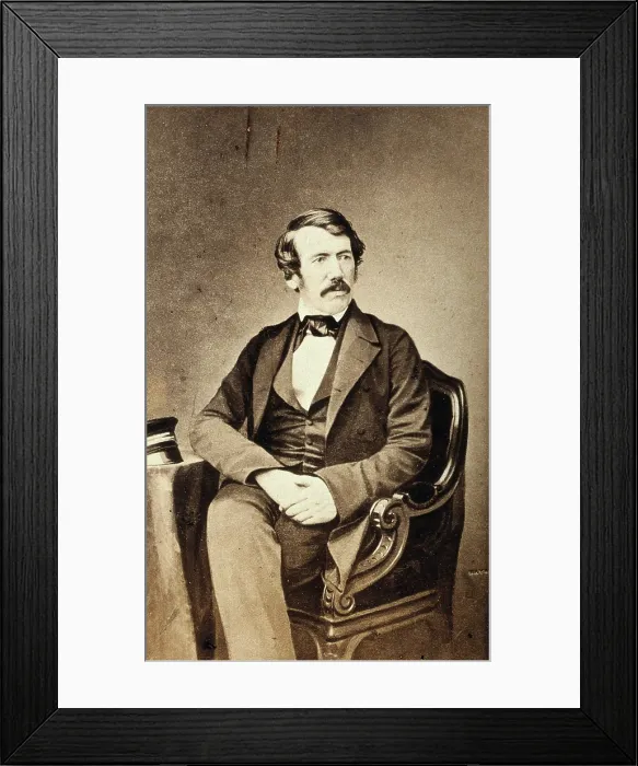Framed Print : David Livingstone. Creator: Unknown Framed Print : David Livingstone. Creator: Unknown