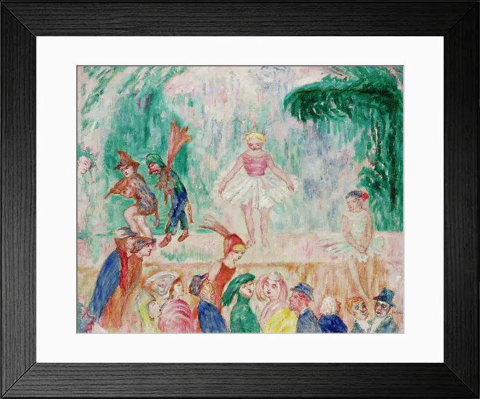Framed Print : Petit theatre, c1916. Creator: Ensor, James (1860-1949)