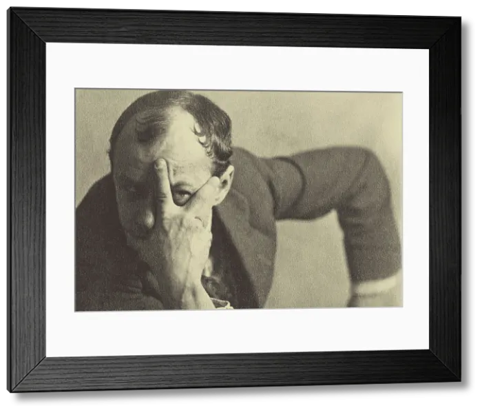 Framed Print : Yury Pavlovich Annenkov, Early 1920s. Creator: Anonymous Framed Print : Yury Pavlovich Annenkov, Early 1920s. Creator: Anonymous