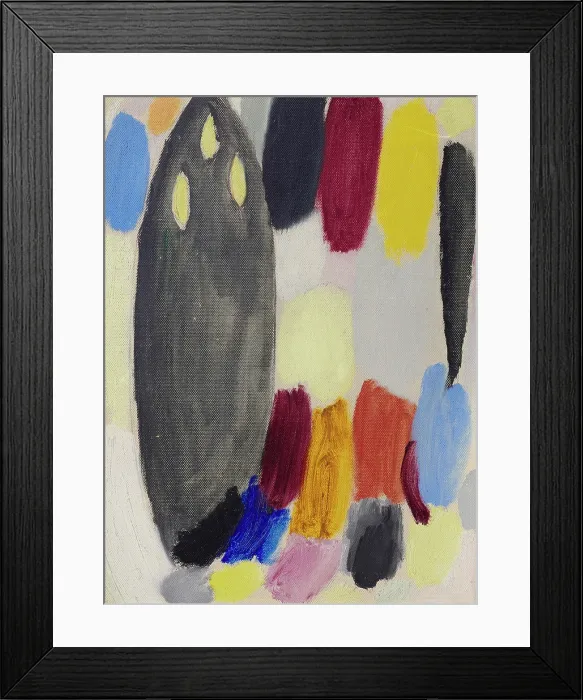 Framed Print : Variation: Enlightenment (Triptych), 1919. Creator: Javlensky, Alexei, von (1864-1941)