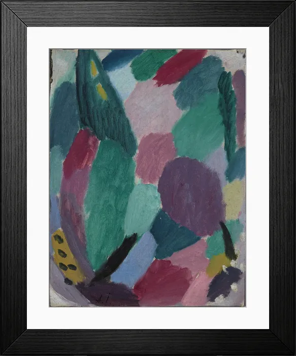 Framed Print : Variation, 1917. Creator: Javlensky, Alexei, von (1864-1941) Framed Print : Variation, 1917. Creator: Javlensky, Alexei, von (1864-1941)