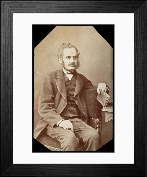 Framed Print : Henry Walter Bates. Creator: Unknown Framed Print : Henry Walter Bates. Creator: Unknown