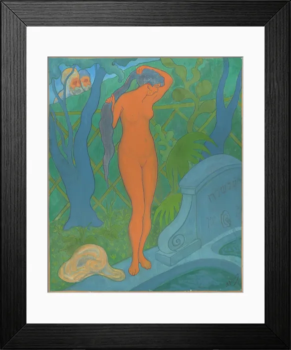 Framed Print : Susanna and the Elders, 1891. Creator: Ranson, Paul Elie (1864-1909)