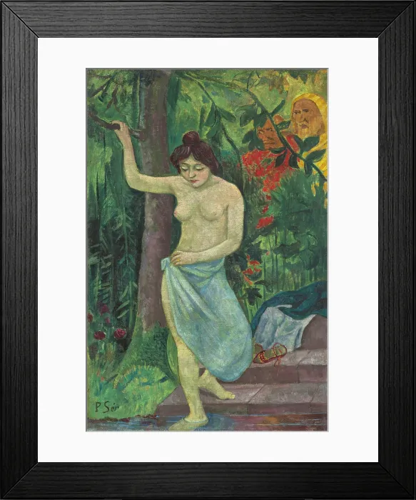 Framed Print : Susanna and the Elders, c1913. Creator: Serusier, Paul (1864-1927) Framed Print : Susanna and the Elders, c1913. Creator: Serusier, Paul (1864-1927)
