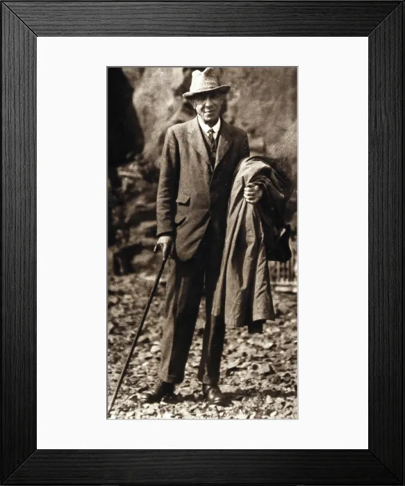 Framed Print : Sir Edward Albert Sharpey-Schafer. Creator: Thomas Lewis