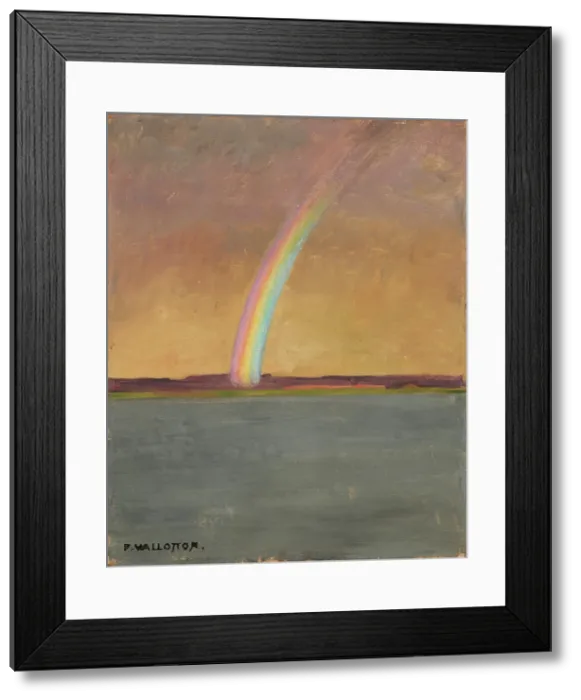Framed Print : The Rainbow, c1909. Creator: Vallotton, Felix Edouard (1865-1925) Framed Print : The Rainbow, c1909. Creator: Vallotton, Felix Edouard (1865-1925)
