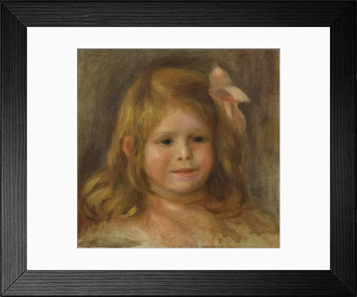 Framed Print : Portrait of Jean Renoir, c1898. Creator: Renoir, Pierre Auguste (1841-1919) Framed Print : Portrait of Jean Renoir, c1898. Creator: Renoir, Pierre Auguste (1841-1919)