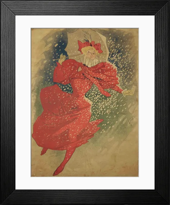 Framed Print : Pastilles Giraudel, 1895. Creator: Cheret, Jules (1836-1932) Framed Print : Pastilles Giraudel, 1895. Creator: Cheret, Jules (1836-1932)