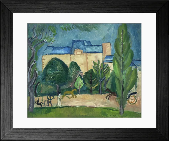 Framed Print : L'Avenue du Bois, 1909. Creator: Dufy, Raoul (1877-1953). L'Avenue du Bois, 1909. Creator: Dufy, Raoul (1877-1953) Framed Print : L'Avenue du Bois, 1909. Creator: Dufy, Raoul (1877-1953). L'Avenue du Bois, 1909. Creator: Dufy, Raoul (1877-1953)