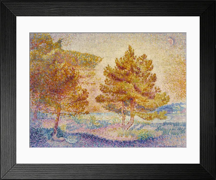 Framed Print : Pines, c1898. Creator: Cross, Henri Edmond (1856-1910) Framed Print : Pines, c1898. Creator: Cross, Henri Edmond (1856-1910)