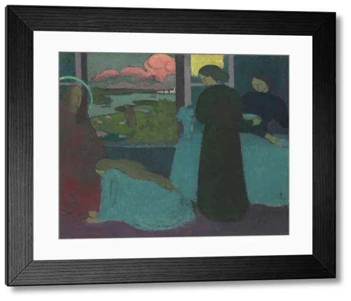 Framed Print : The Sinner, 1894. Creator: Denis, Maurice (1870-1943)