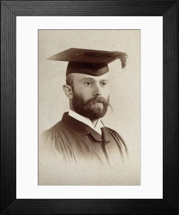 Framed Print : Sir Charles Waldstein (Walston). Creator: RH Lord Framed Print : Sir Charles Waldstein (Walston). Creator: RH Lord