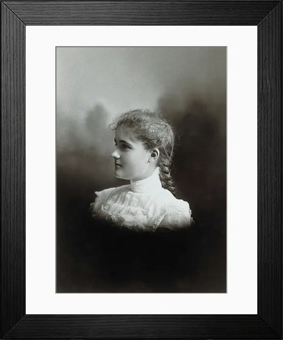 Framed Print : Louise Power, 1900. Creator: Volker Whitbeck Framed Print : Louise Power, 1900. Creator: Volker Whitbeck