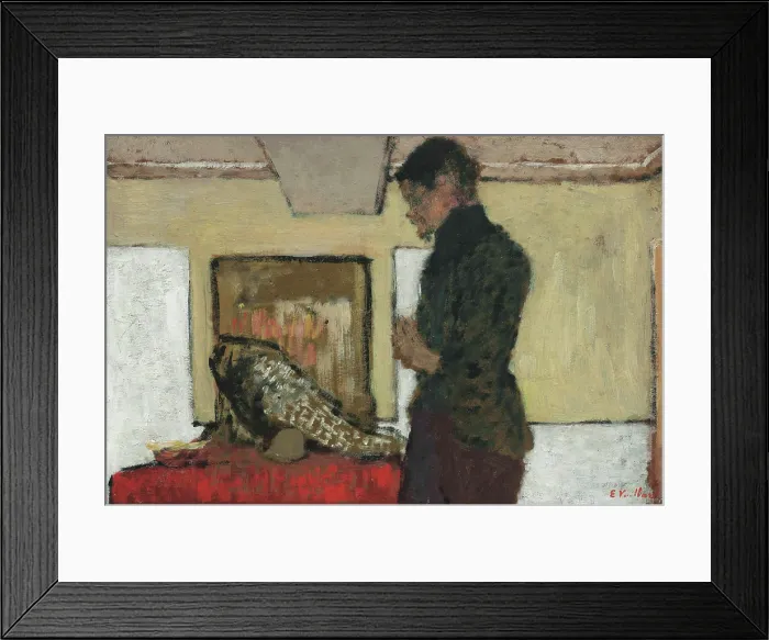 Framed Print : The painter Maximilien Luce in his studio, c1899. Creator: Vuillard, Edouard (1868-1940) Framed Print : The painter Maximilien Luce in his studio, c1899. Creator: Vuillard, Edouard (1868-1940)