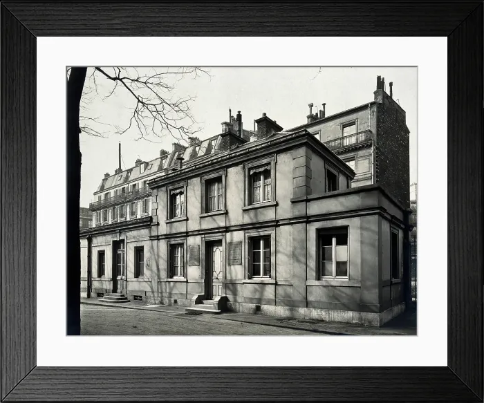 Framed Print : Louis Pasteur, exterior of Ecole Normale Superieure, c1900s. Creator: Giraudon Framed Print : Louis Pasteur, exterior of Ecole Normale Superieure, c1900s. Creator: Giraudon