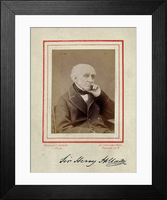 Framed Print : Sir Henry Holland, 1873. Creator: Barraud & Jerrard Framed Print : Sir Henry Holland, 1873. Creator: Barraud & Jerrard