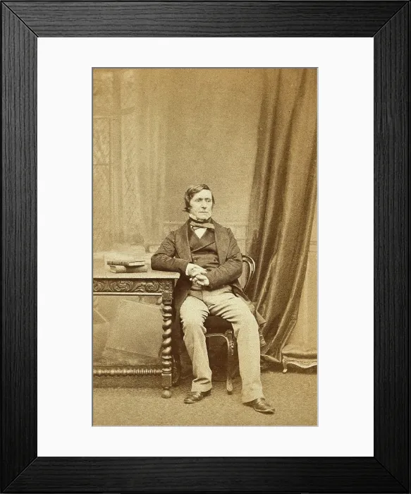 Framed Print : Sir William Boxall. Creator: F Joubert Framed Print : Sir William Boxall. Creator: F Joubert