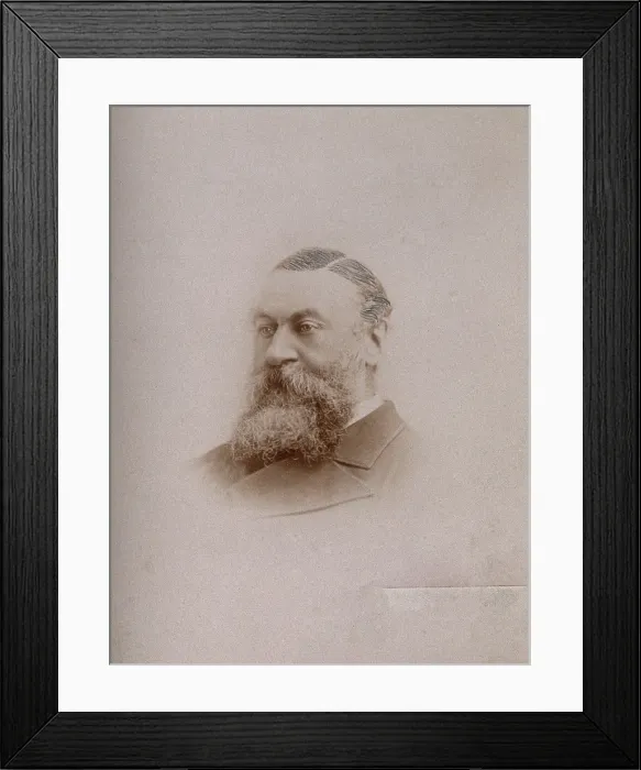 Framed Print : Sir Samuel White Baker. Creator: E Kelley Framed Print : Sir Samuel White Baker. Creator: E Kelley
