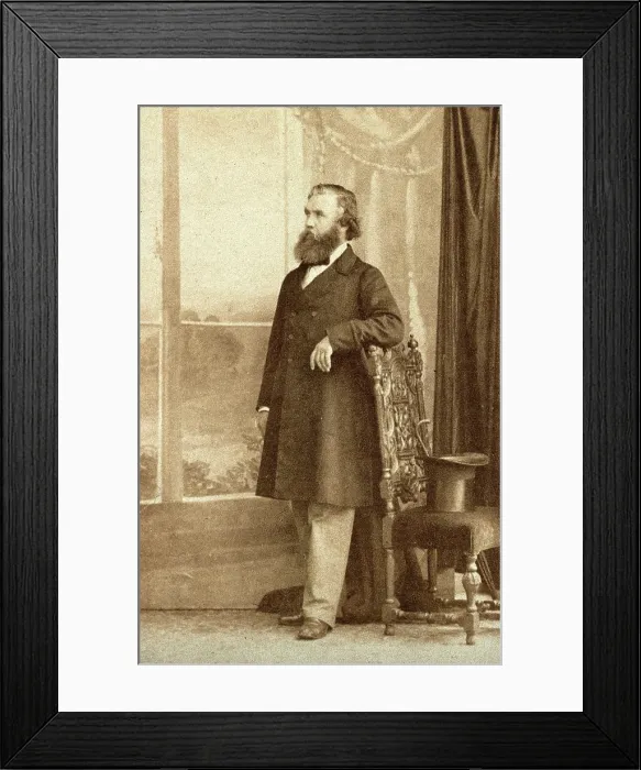 Framed Print : Sir Austen Henry Layard. Creator: Caldesi, Blanford & Co Framed Print : Sir Austen Henry Layard. Creator: Caldesi, Blanford & Co