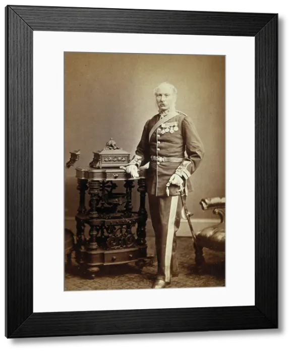 Framed Print : Sir Thomas Longmore, 1877. Creator: Adams & Stilliard Framed Print : Sir Thomas Longmore, 1877. Creator: Adams & Stilliard