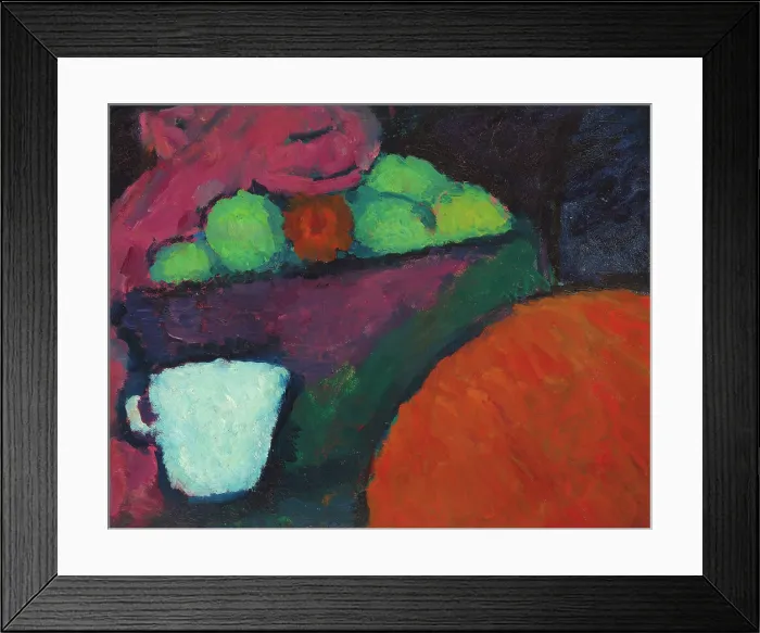 Framed Print : Still life with cup, c1908. Creator: Javlensky, Alexei, von (1864-1941) Framed Print : Still life with cup, c1908. Creator: Javlensky, Alexei, von (1864-1941)